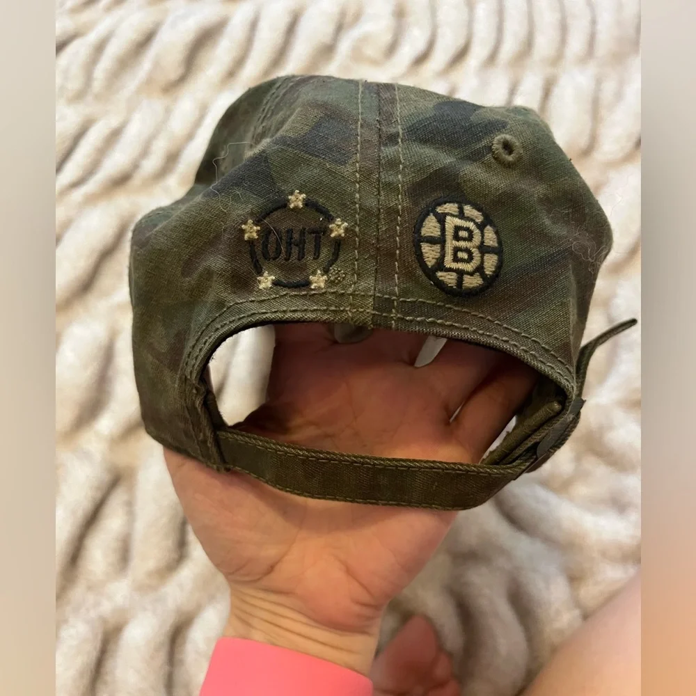 47 Brand Green Came Cap with Boston Logo - Picture 3 of 4